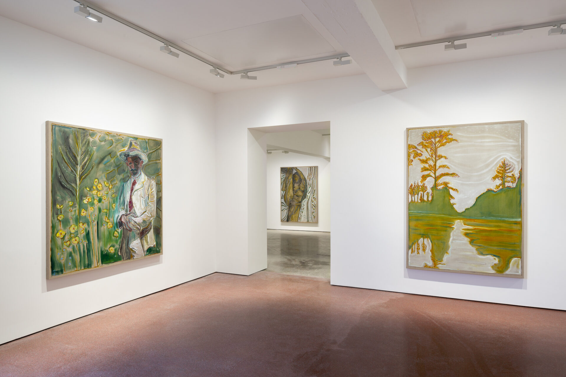 Billy Childish Billy Childish: Billy Childish, 'man in the mouth of a cave', Installation View, Carl Freedman Gallery, Margate, 2019