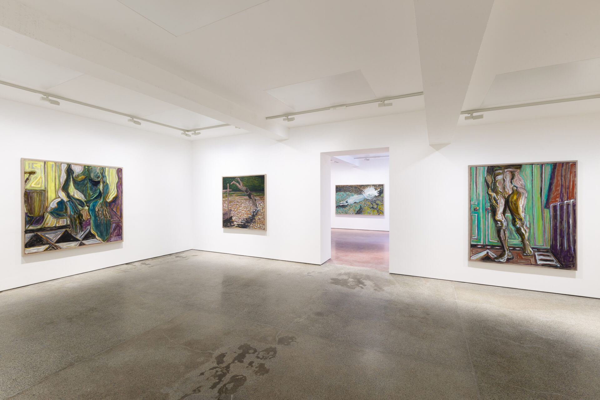 Billy Childish Billy Childish: Billy Childish, 'man in the mouth of a cave', Installation View, Carl Freedman Gallery, Margate, 2019