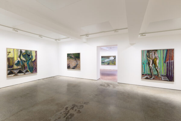 Billy Childish: Billy Childish, 'man in the mouth of a cave', Installation View, Carl Freedman Gallery, Margate, 2019