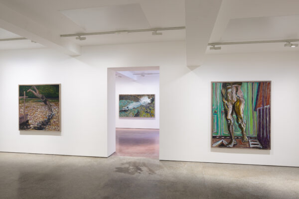 Billy Childish: Billy Childish, 'man in the mouth of a cave', Installation View, Carl Freedman Gallery, Margate, 2019