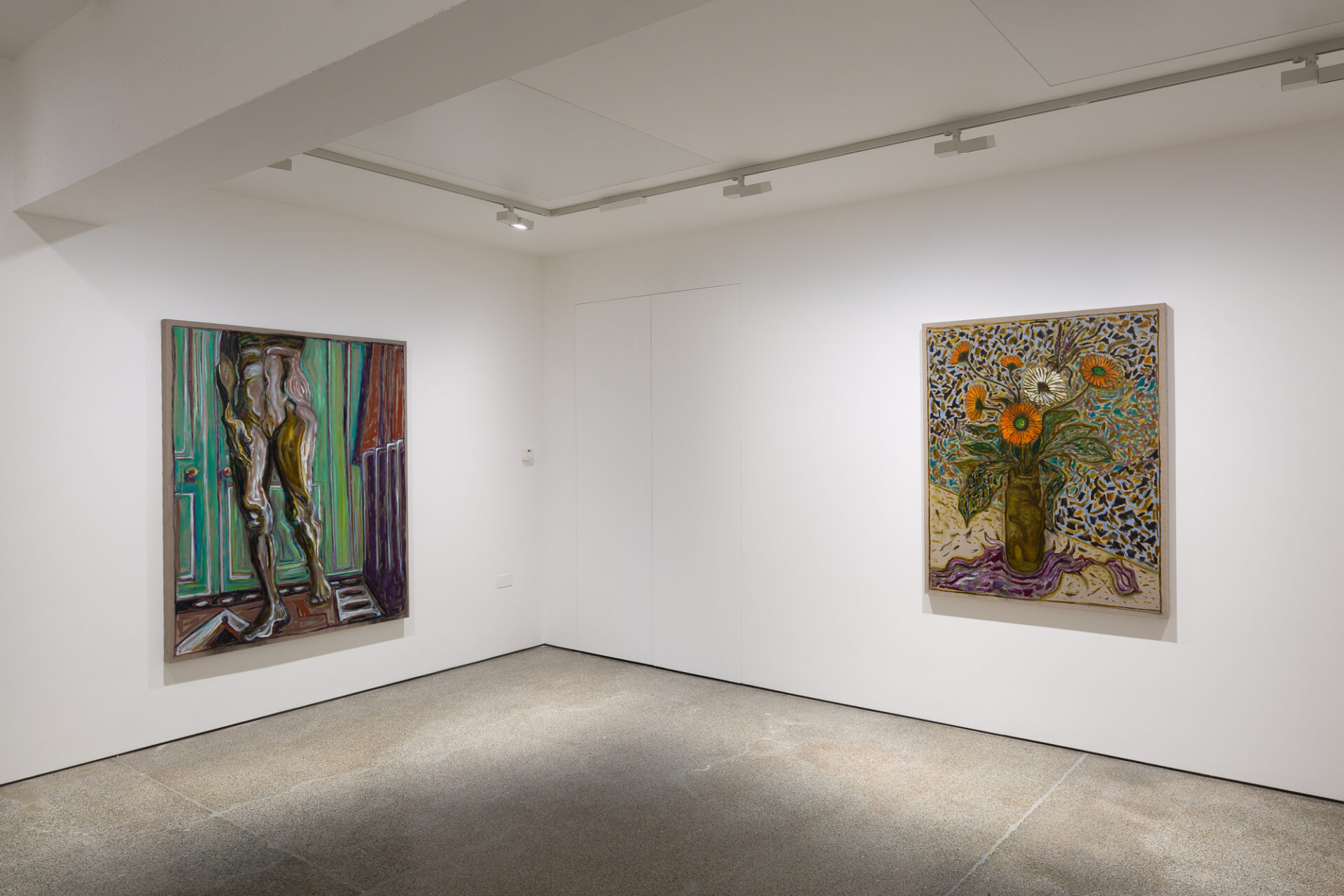 Billy Childish Billy Childish: Billy Childish, 'man in the mouth of a cave', Installation View, Carl Freedman Gallery, Margate, 2019