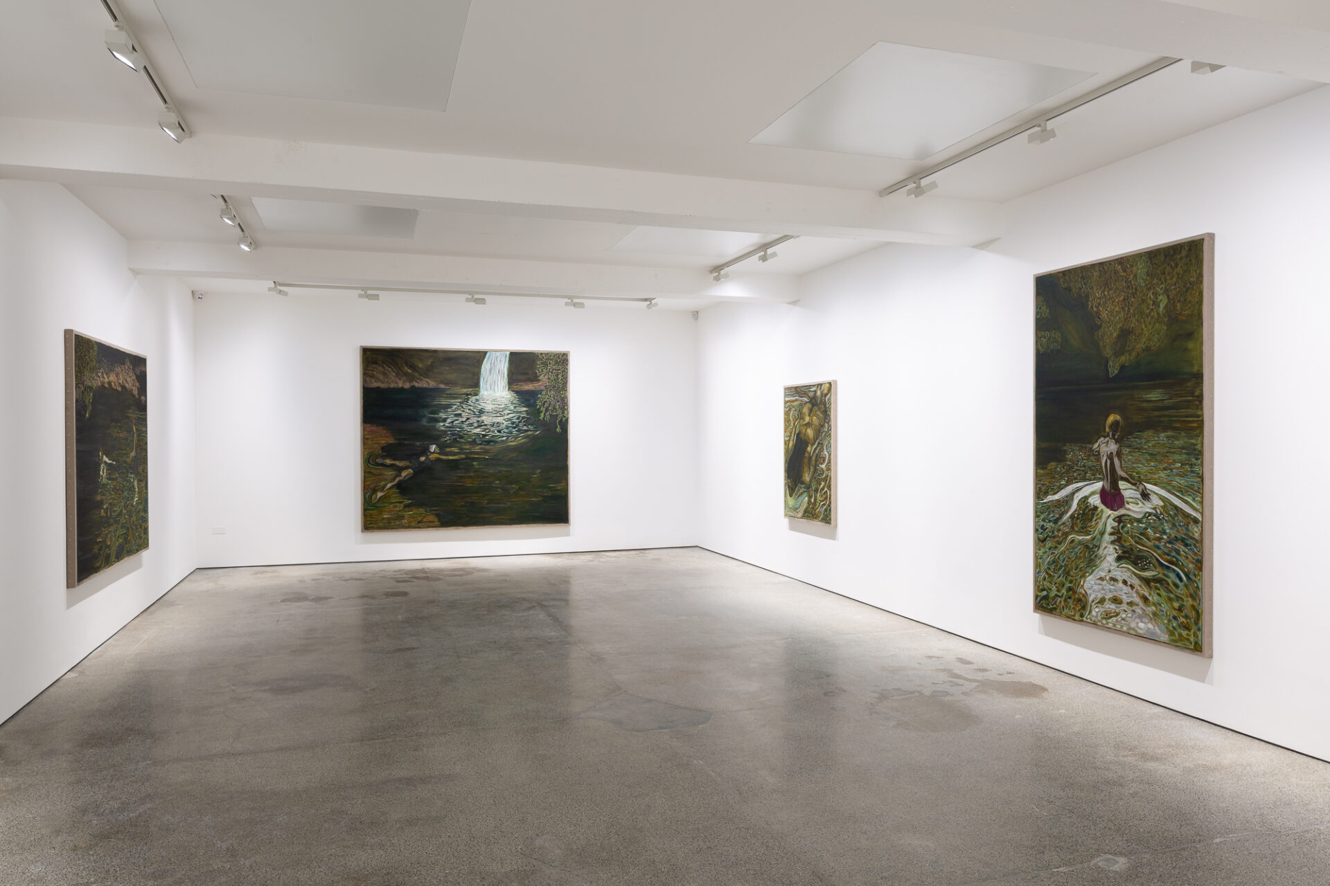 Billy Childish Billy Childish: Billy Childish, 'man in the mouth of a cave', Installation View, Carl Freedman Gallery, Margate, 2019