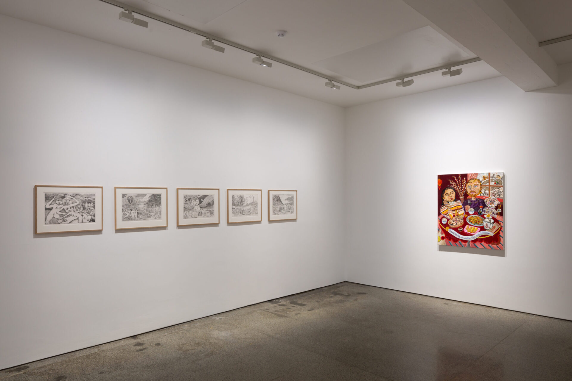 Breakfast Under The Tree To all the Kings who have no Crowns curated by Jennifer Lauren, Installation View, Carl Freedman Gallery, Margate, 2022