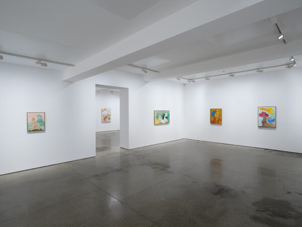 Ken Kiff, 'Man, Bird and Tree', Installation View, Carl Freedman Gallery, Margate, 2022