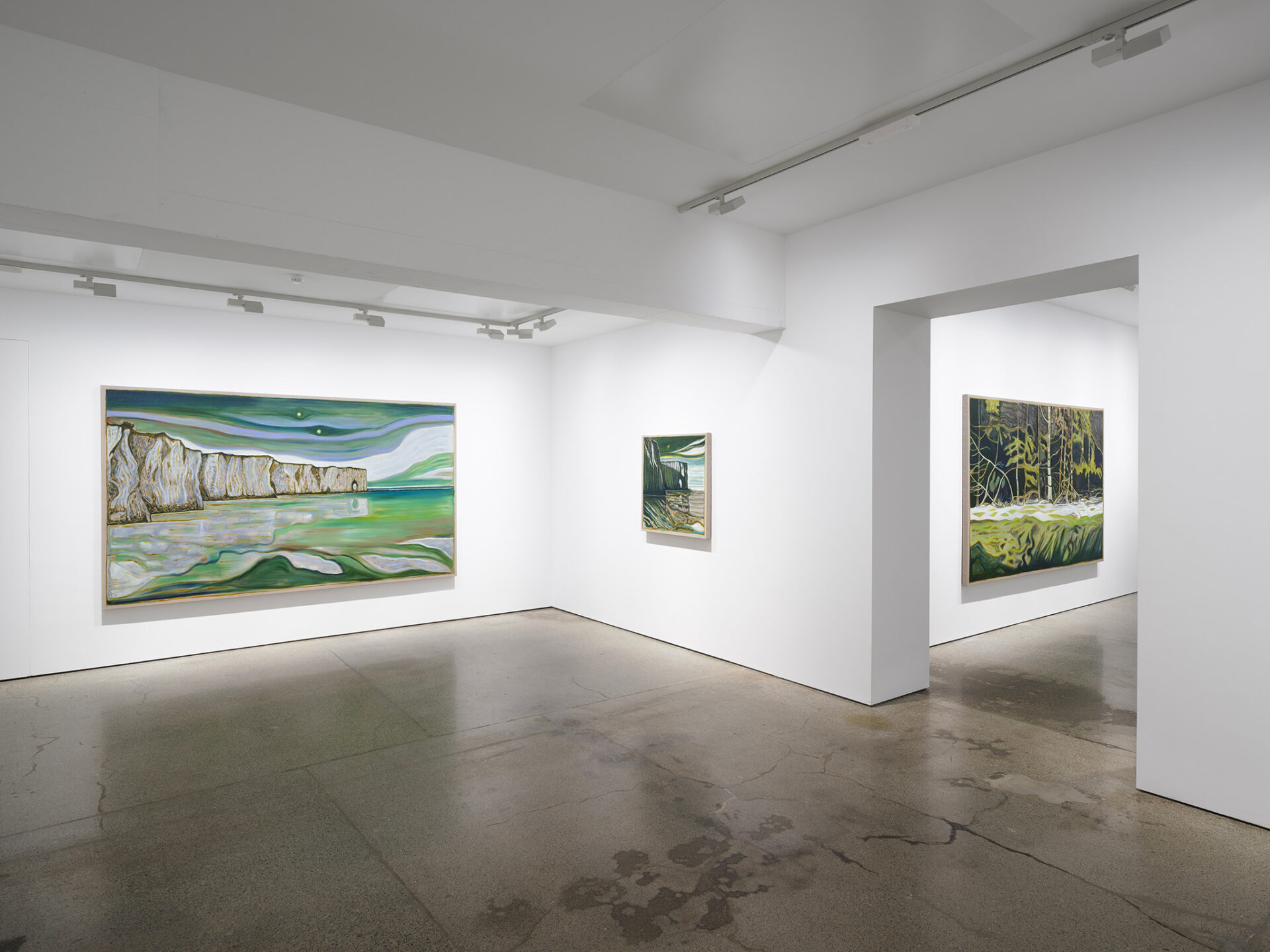 Billy Childish, 'looking at paintings', Installation View, Carl Freedman Gallery, Margate, 2023