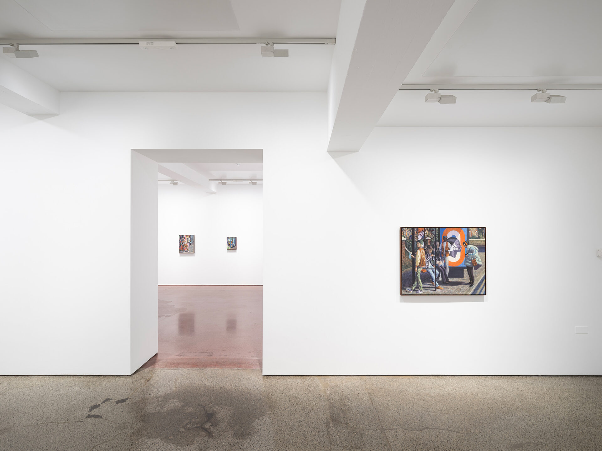 Benjamin Senior, 'Minor Streets', Installation View, Carl Freedman Gallery, Margate, 2023