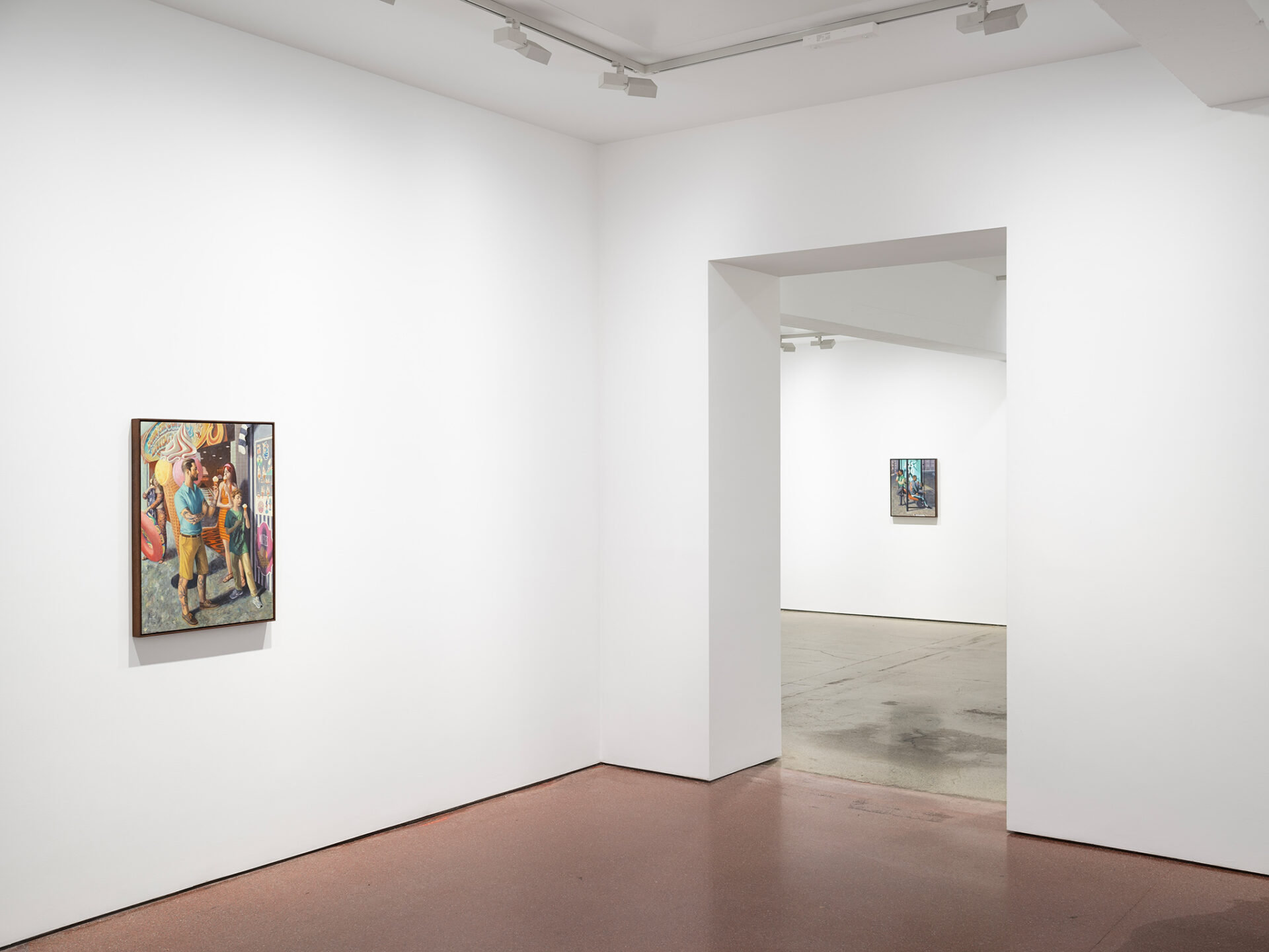 Benjamin Senior, 'Minor Streets', Installation View, Carl Freedman Gallery, Margate, 2023