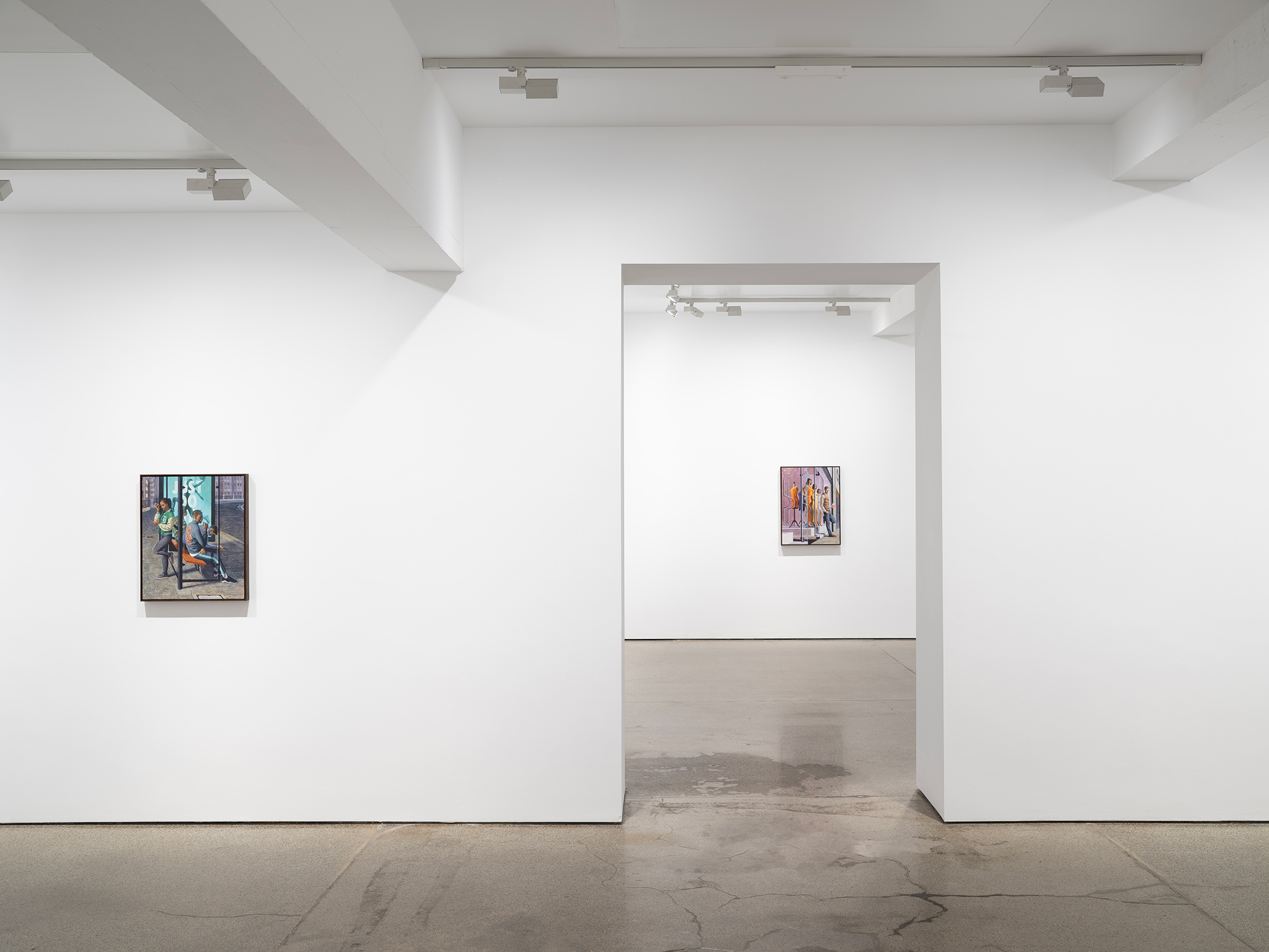Benjamin Senior, 'Minor Streets', Installation View, Carl Freedman Gallery, Margate, 2023