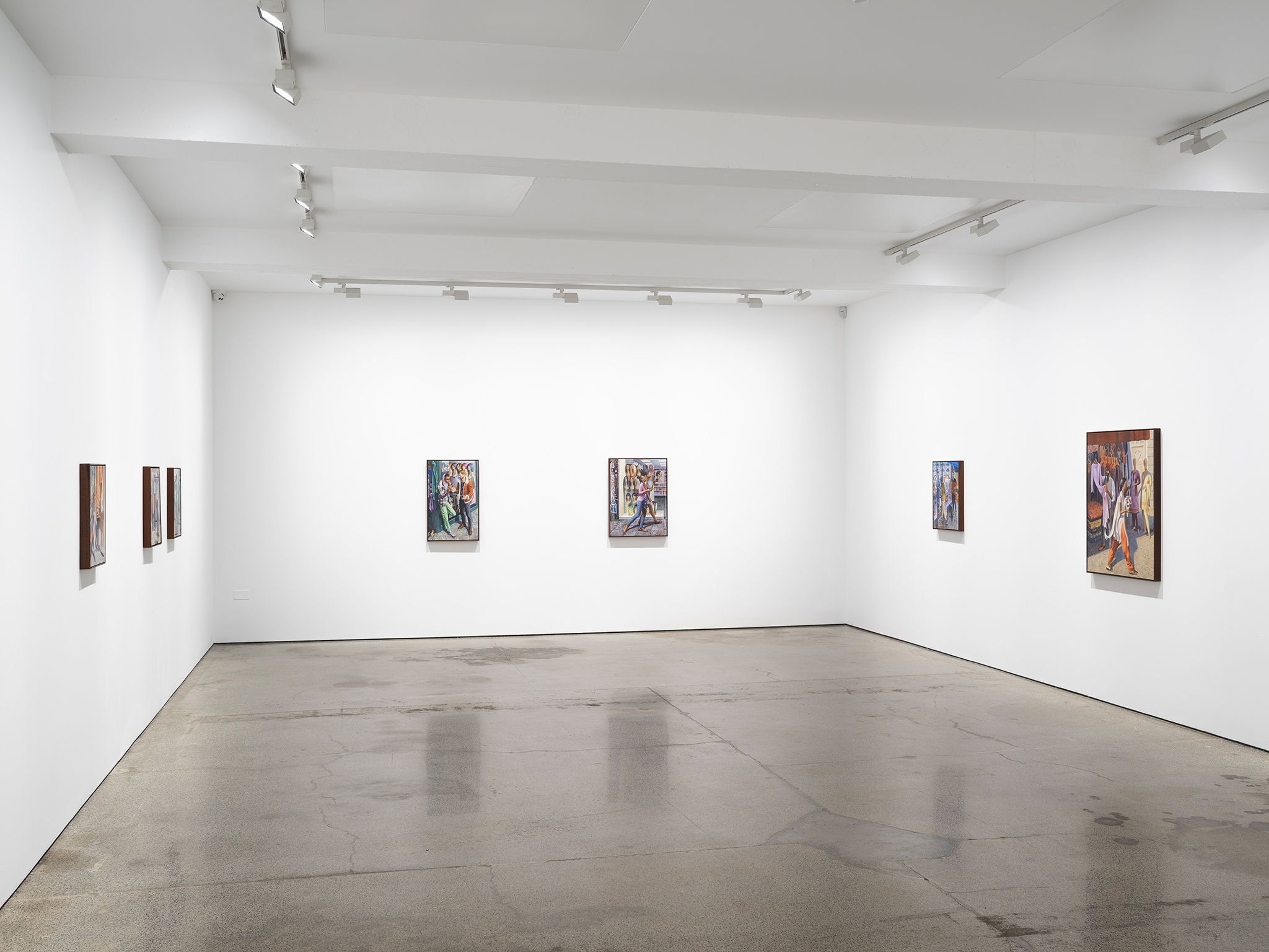 Benjamin Senior, 'Minor Streets', Installation View, Carl Freedman Gallery, Margate, 2023