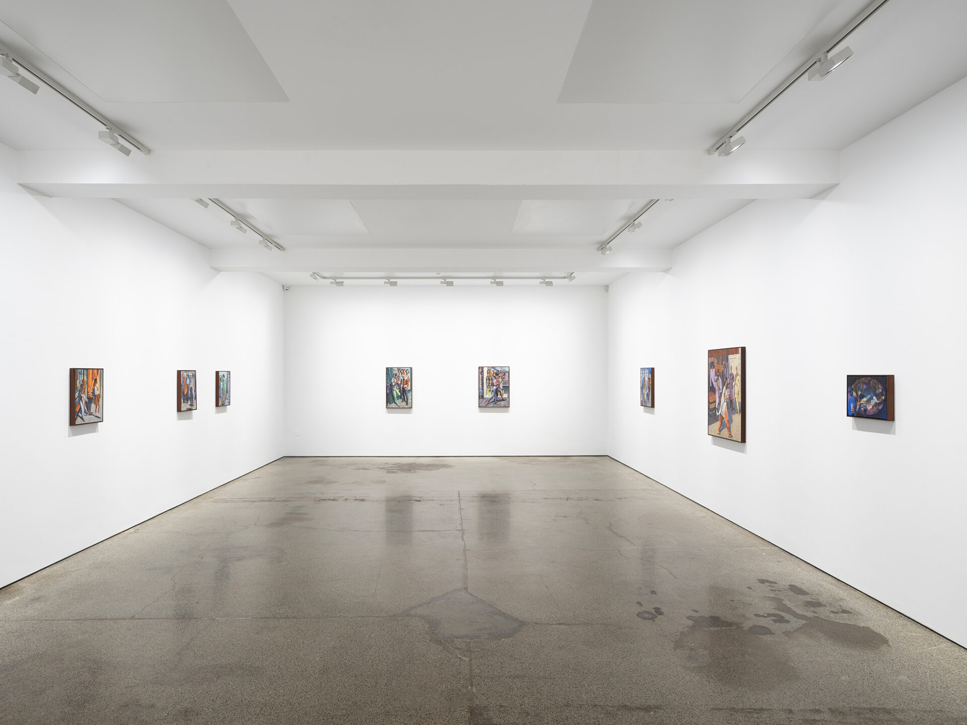 Benjamin Senior, 'Minor Streets', Installation View, Carl Freedman Gallery, Margate, 2023