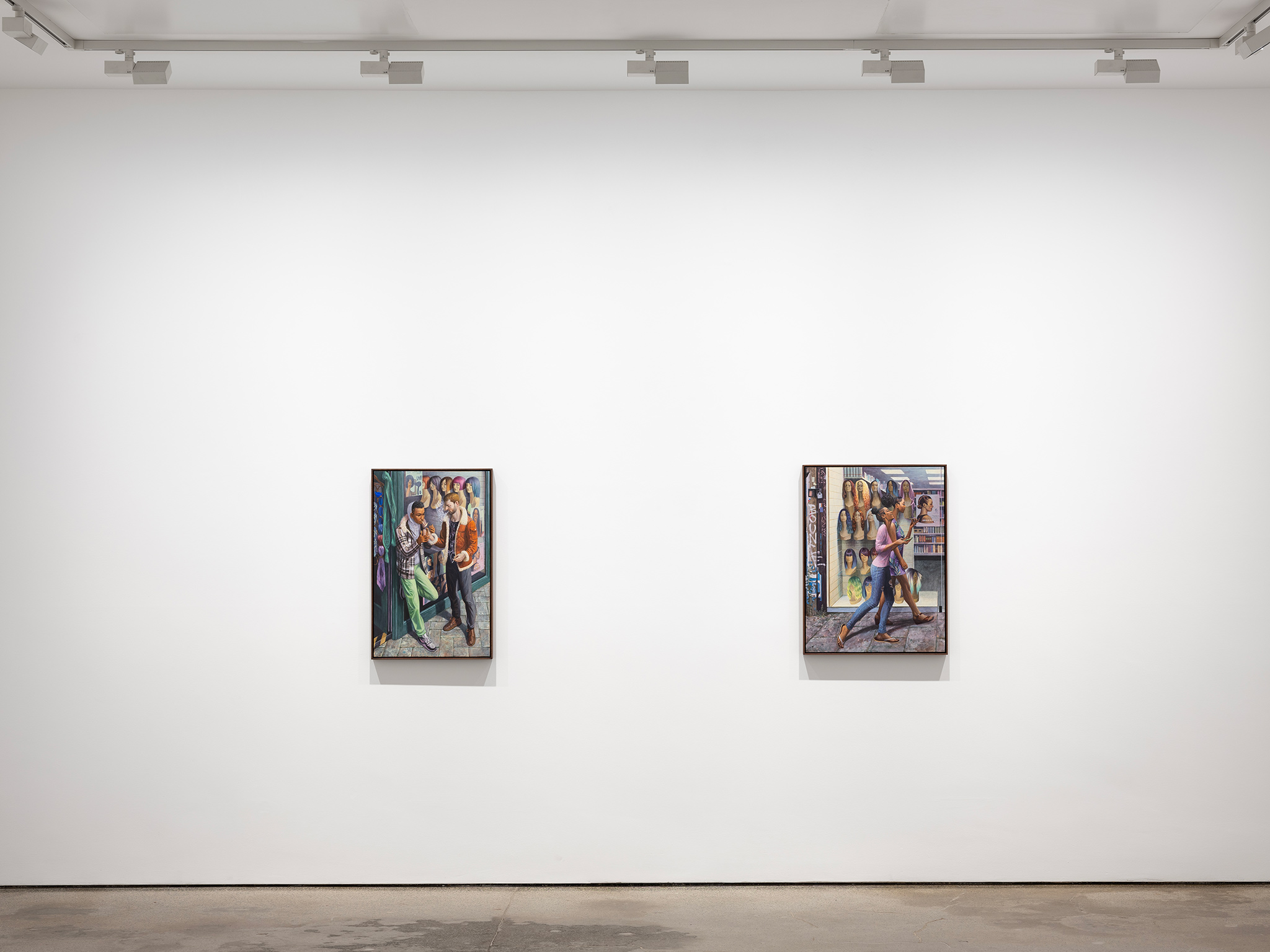 Benjamin Senior, 'Minor Streets', Installation View, Carl Freedman Gallery, Margate, 2023