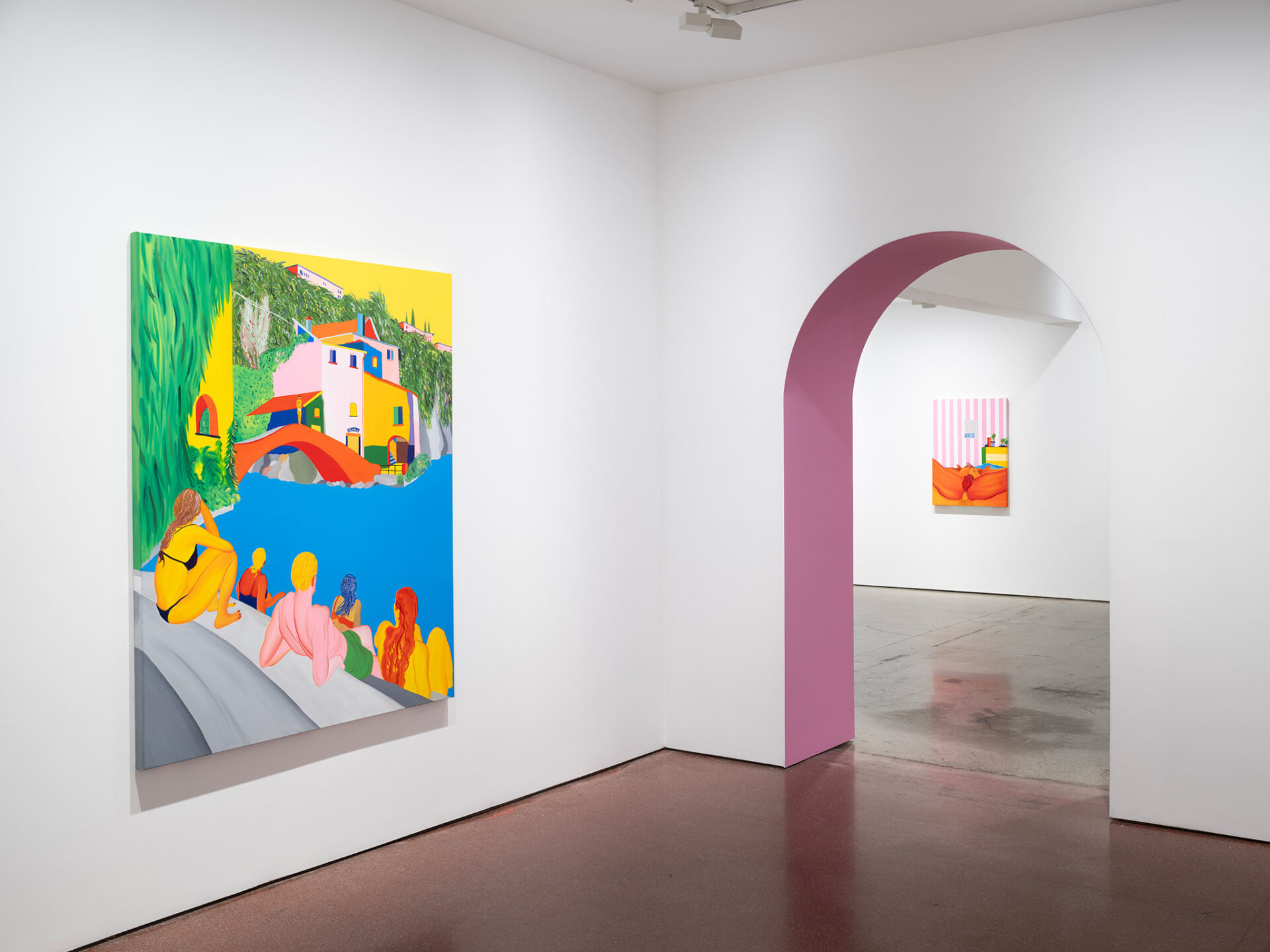 Navot Miller, 'The Good Years', Installation View, Carl Freedman Gallery, Margate, 2023