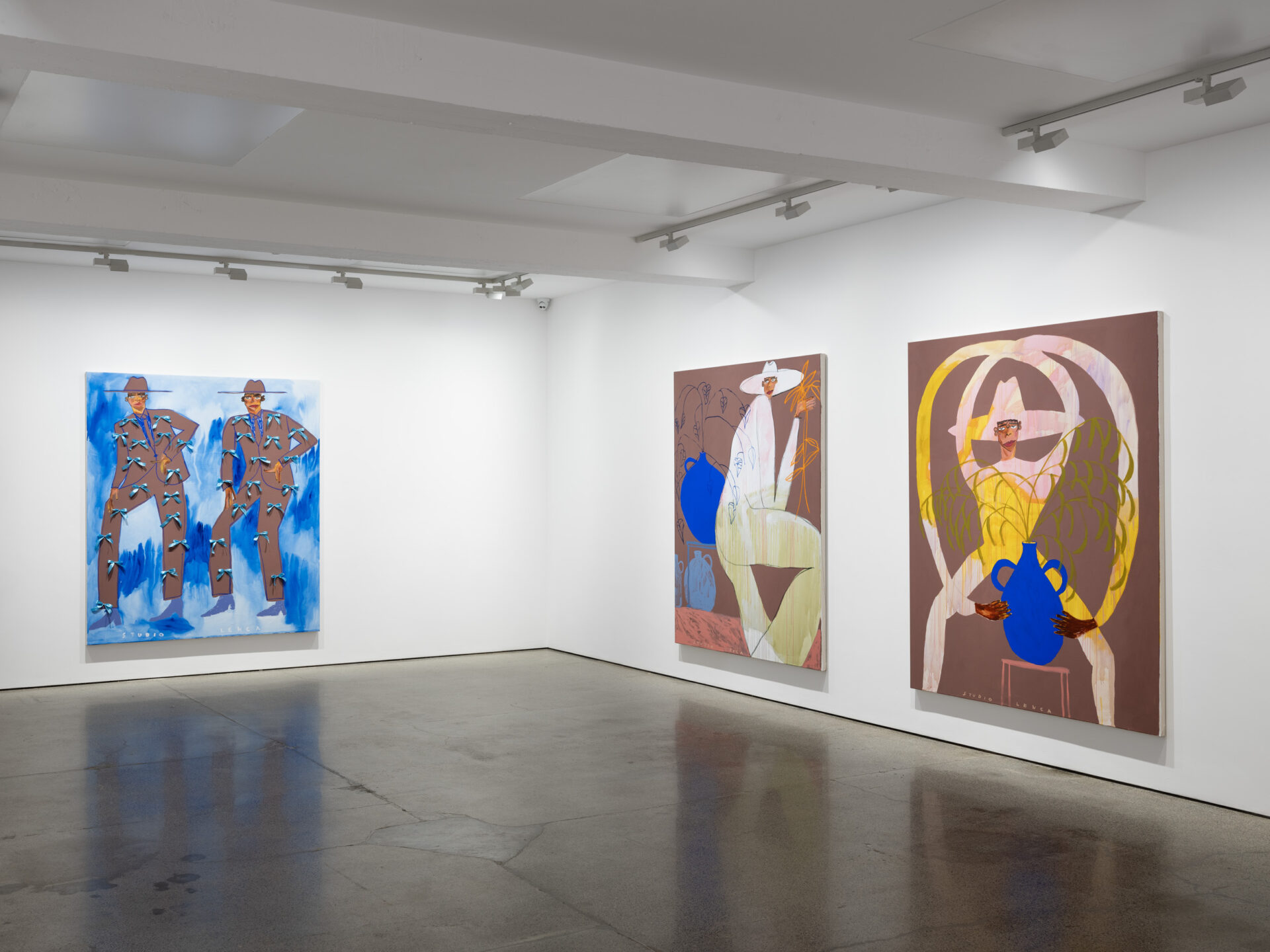Studio Lenca, 'Leave To Remain', Installation View, Carl Freedman Gallery, Margate, 2024
