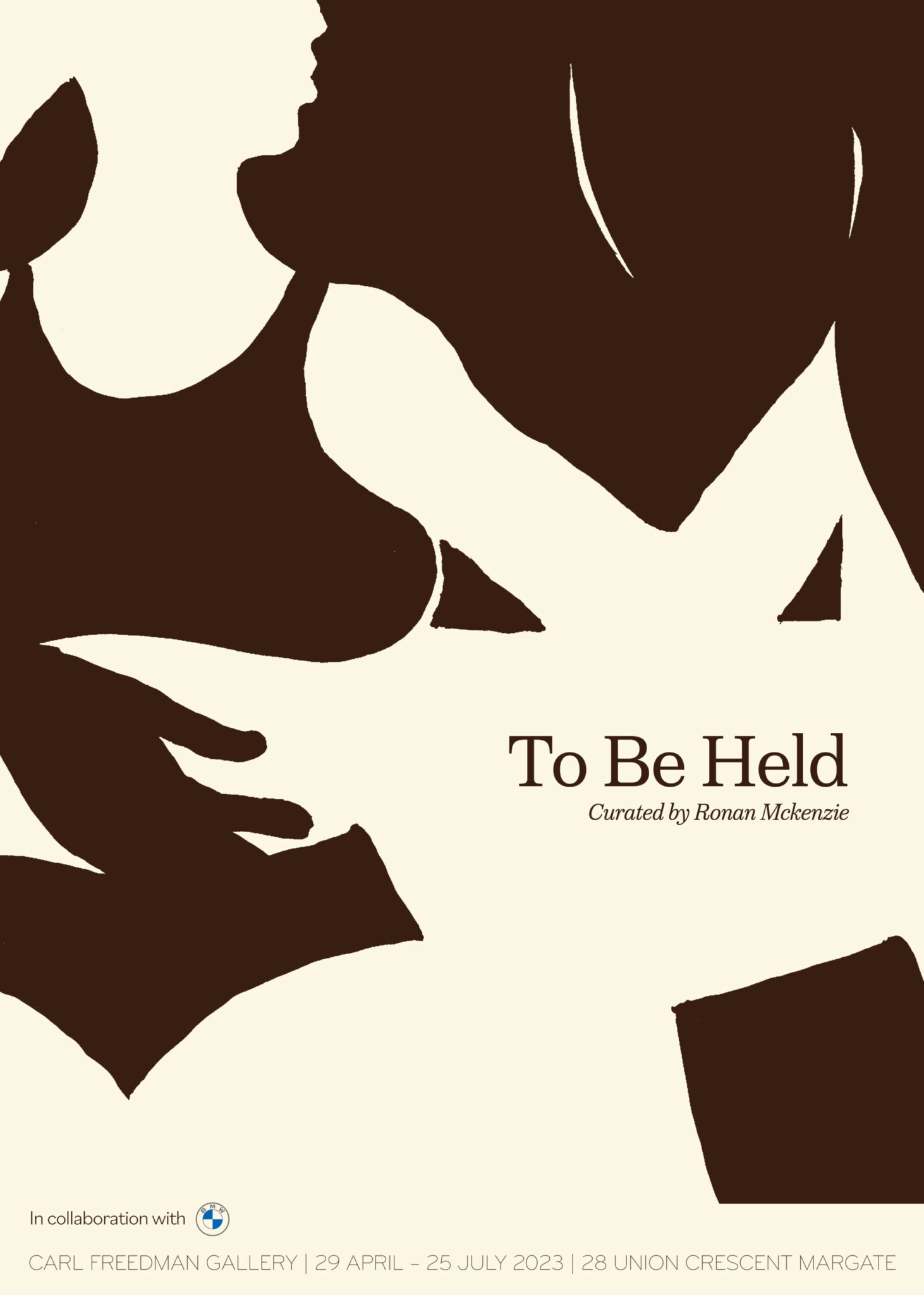 Shop To Be Held Curated By Ronan Mckenzie Exhibition Poster 2023 Carl Freedman Gallery Scaled E1715601130766