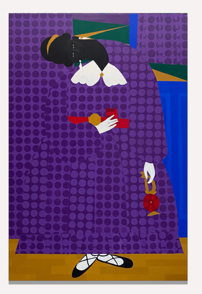 Mary Jones in Violet - Jon Key