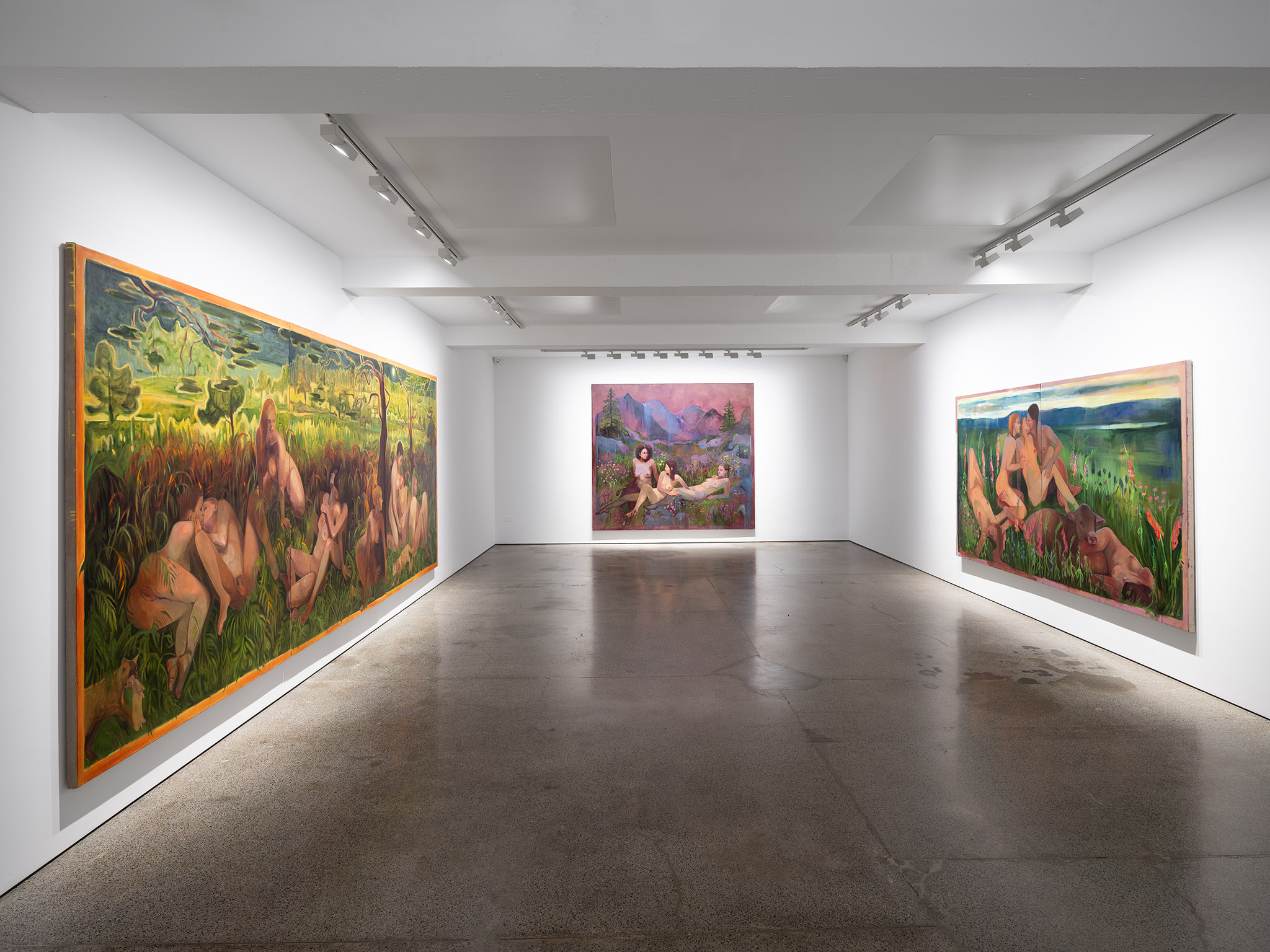 Vanessa Raw, 'On Earth We Weren’t Meant to Stay', Installation View | Carl Freedman Gallery