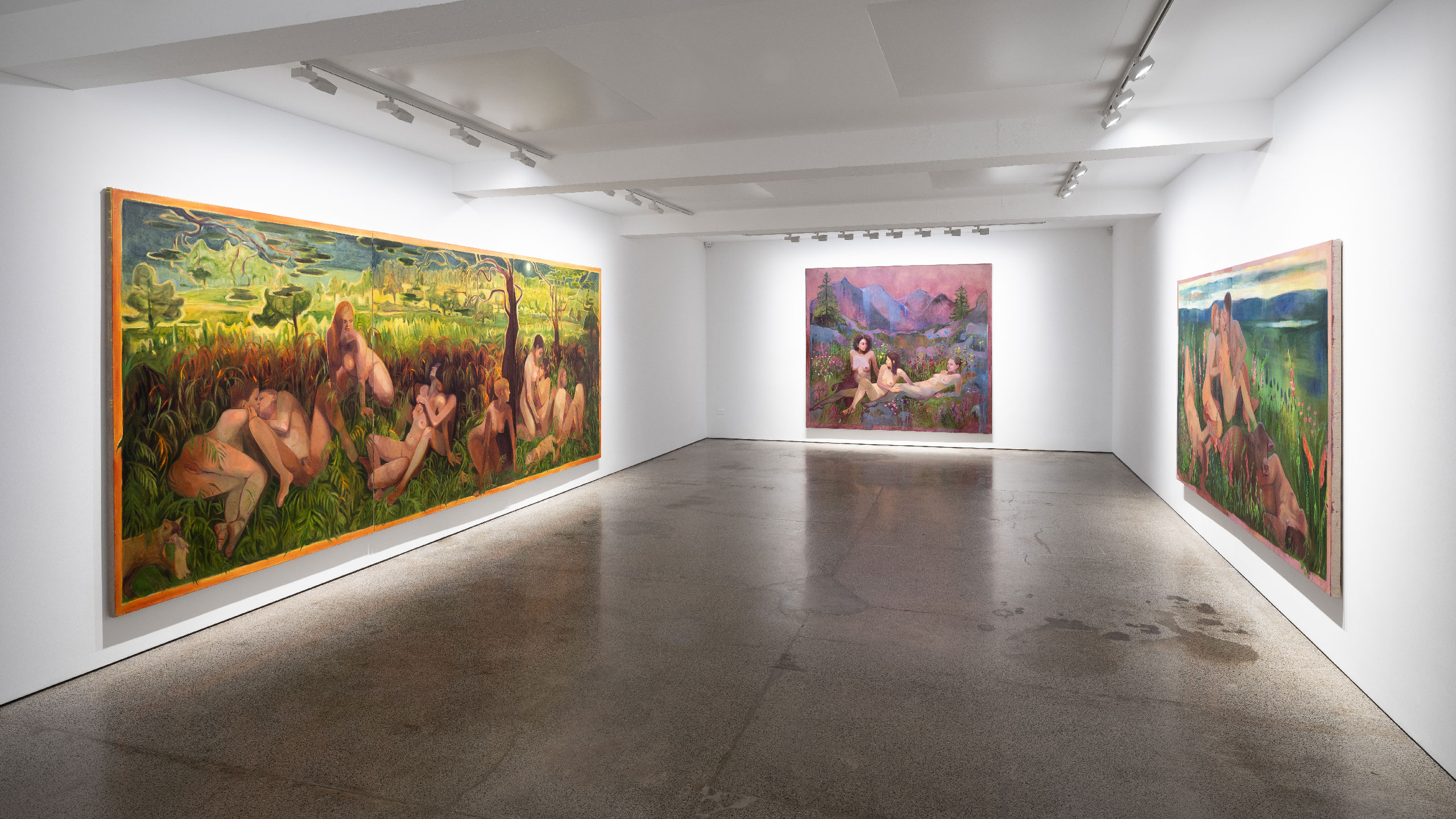 Vanessa Raw, 'On Earth We Weren’t Meant to Stay', Installation View | Carl Freedman Gallery