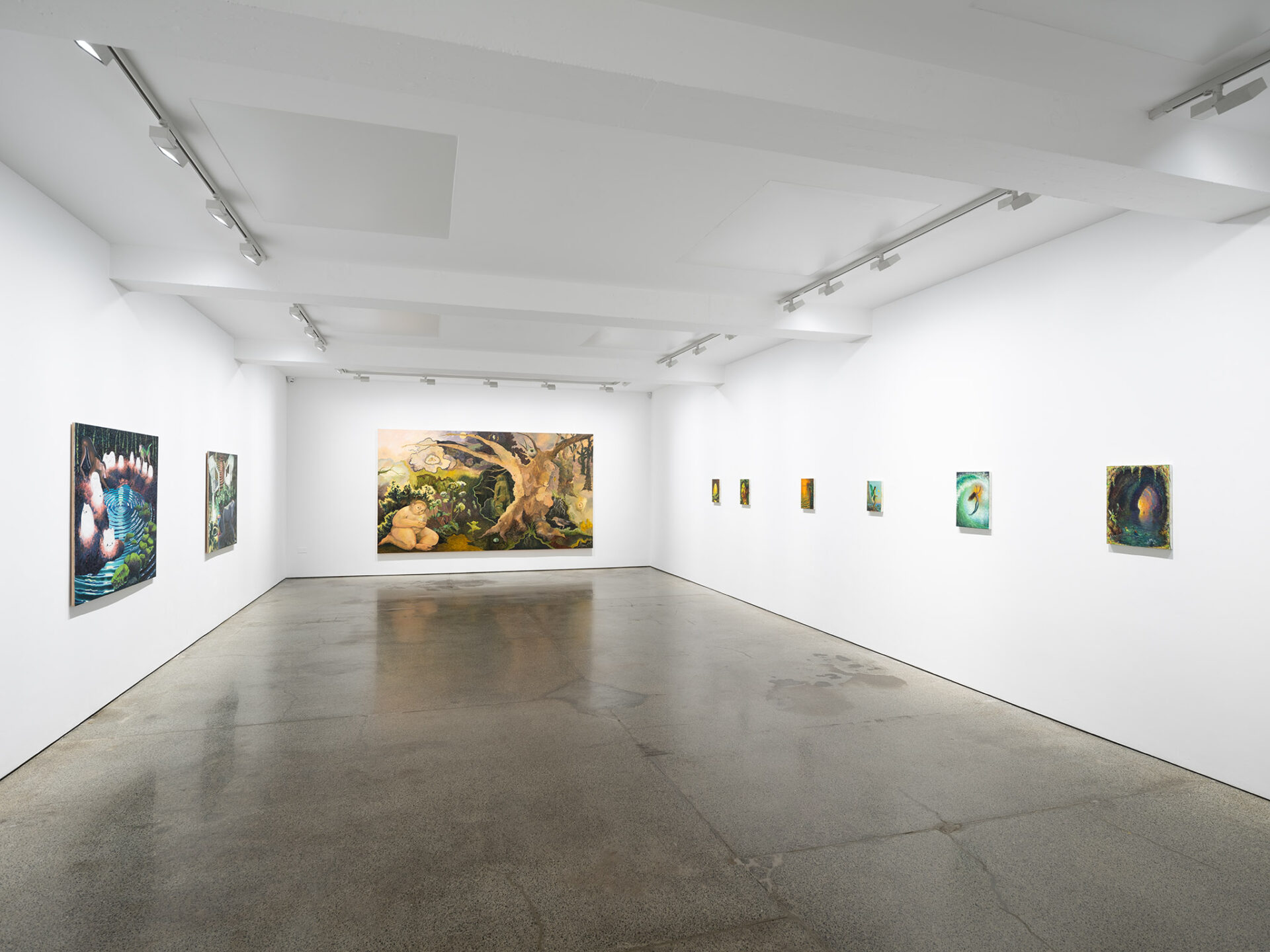 Realms curated by Gemma Rolls-Bentley, Installation View, Carl Freedman Gallery, Margate, 2024