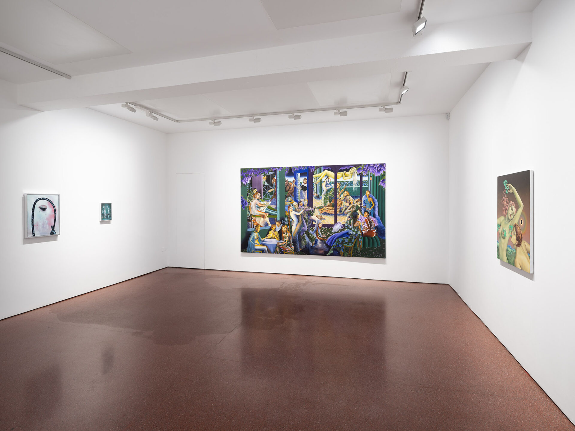 Realms curated by Gemma Rolls-Bentley, Installation View, Carl Freedman Gallery, Margate, 2024