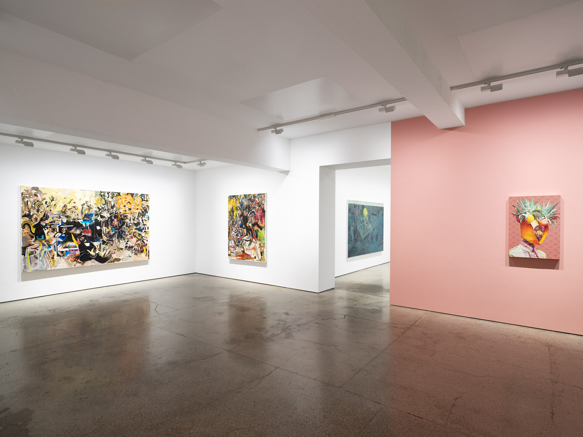 Realms curated by Gemma Rolls-Bentley, Installation View, Carl Freedman Gallery, Margate, 2024