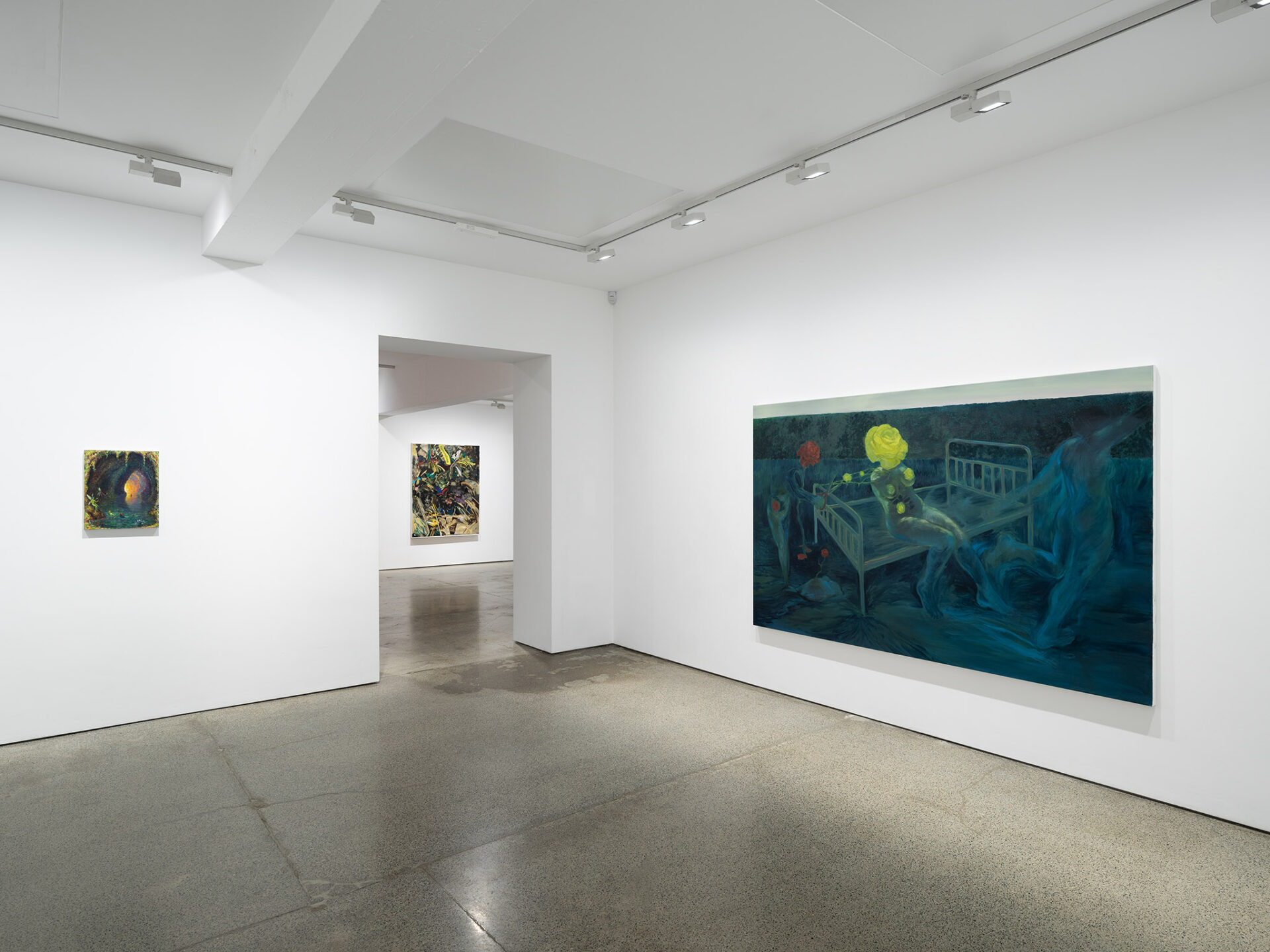 Realms curated by Gemma Rolls-Bentley, Installation View, Carl Freedman Gallery, Margate, 2024