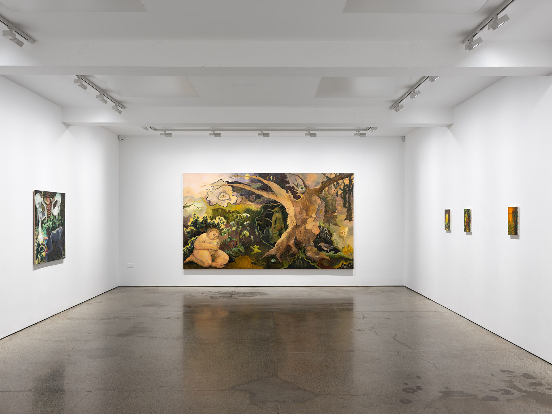 'Realms' curated by Gemma Rolls-Bentley, Installation View, Carl Freedman Gallery, Margate, 2024