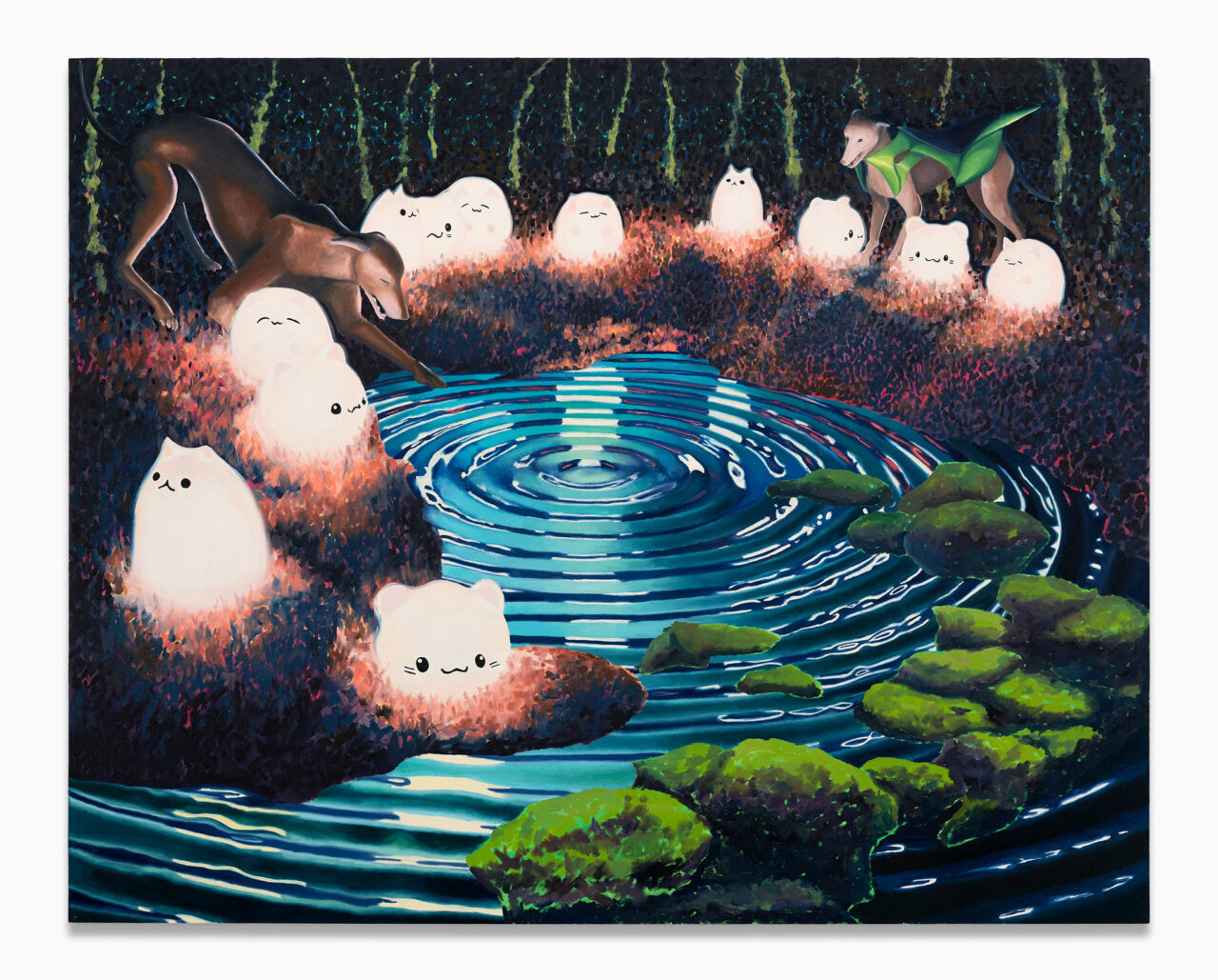 The moons very own lovely plunge basin | Carl Freedman Gallery