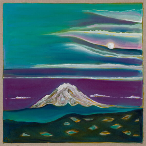 Billy Childish: moon and mt tahoma