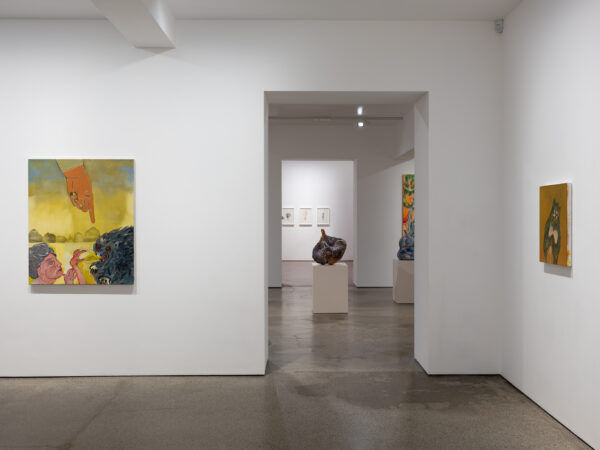 'Gate of Horns: Myths of Resistance, Symbols of Defiance', Curated by Hettie Judah, Carl Freedman Gallery, Installation View, Margate, 2025