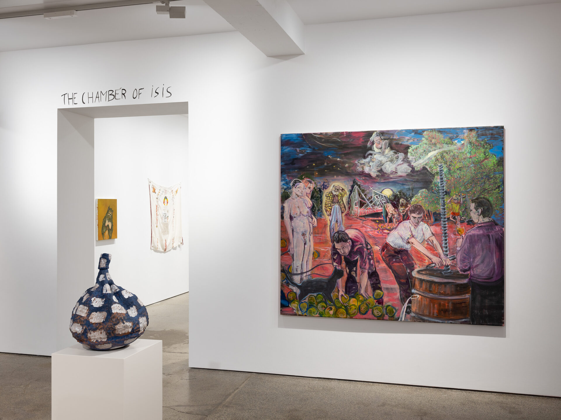 ‘Gate of Horns: Myths of Resistance, Symbols of Defiance’, Curated by Hettie Judah, Carl Freedman Gallery, Installation View, Margate, 2025 'Gate of Horns: Myths of Resistance, Symbols of Defiance', Curated by Hettie Judah, Carl Freedman Gallery, Installation View, Margate, 2025