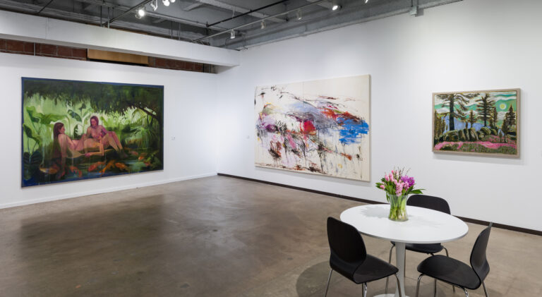 Dallas Art Fair, Carl Freedman Gallery, Booth A2, Installation View, Dallas, 2025