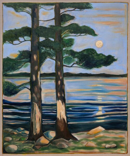 moon at lake tahoe - Billy Childish